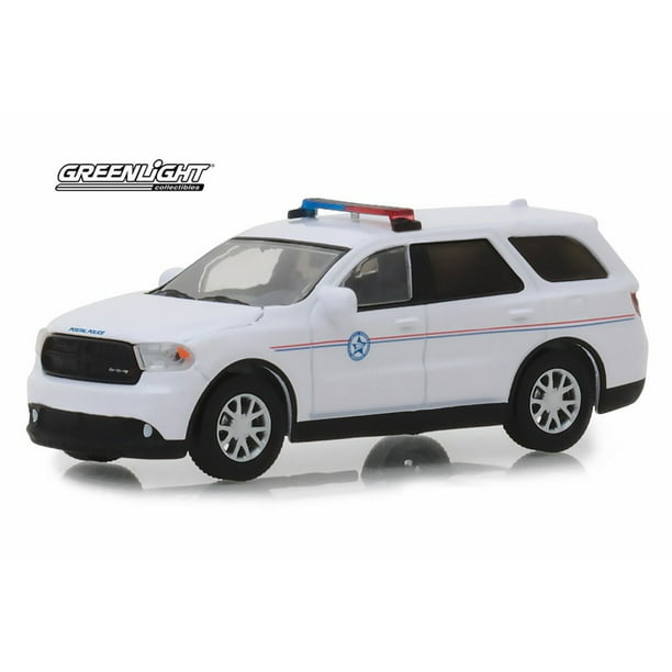 Greenlight 1/64 2019 Dodge Durango Police Pursuit SUV BLACK HOBBY XCL 30098